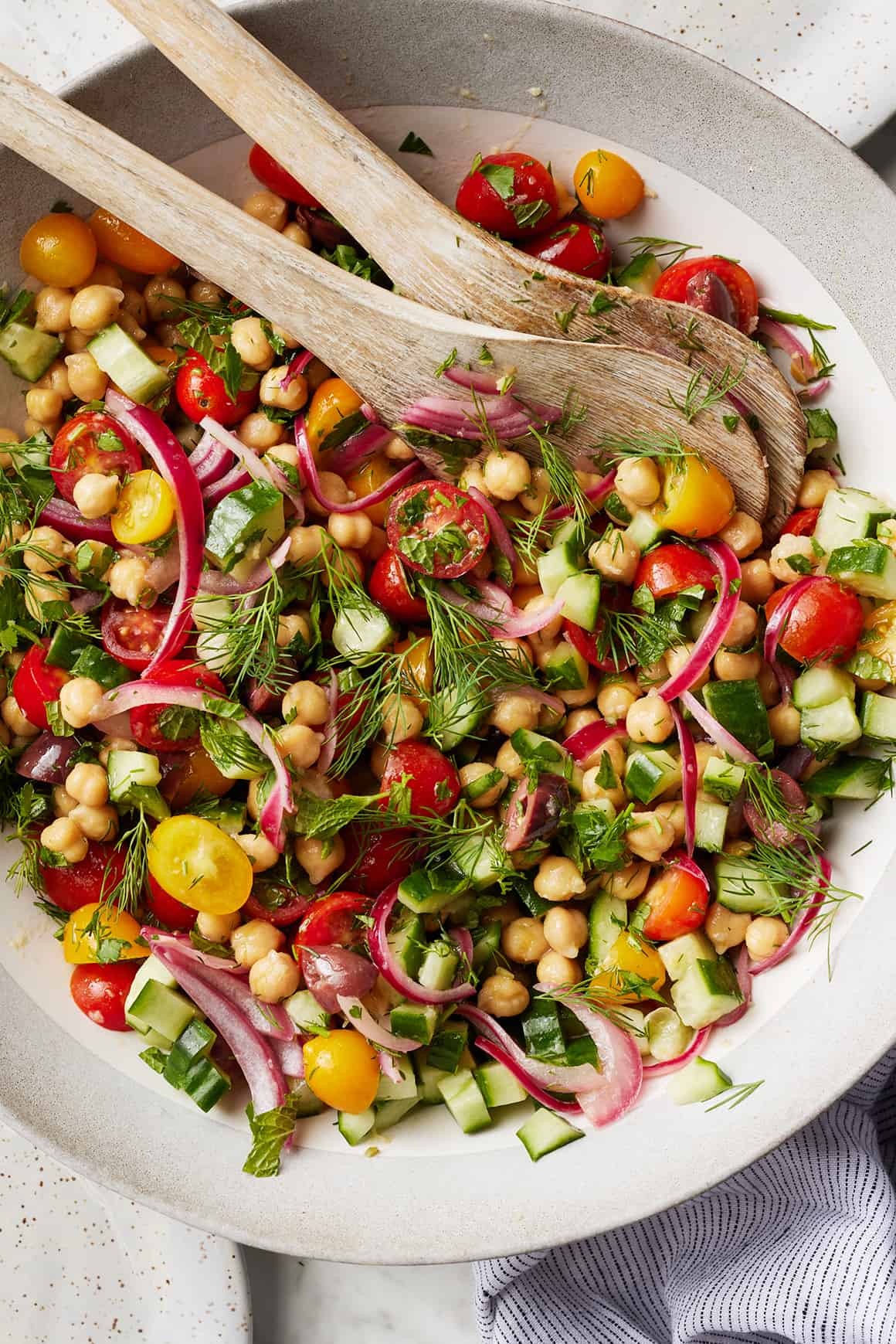 Side Dishes for Easter - Chickpea salad