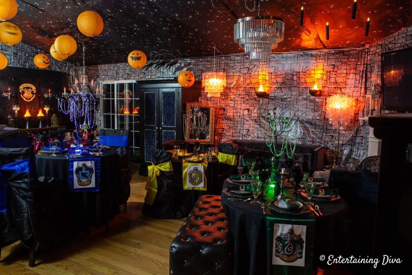 Harry Potter Halloween party decor