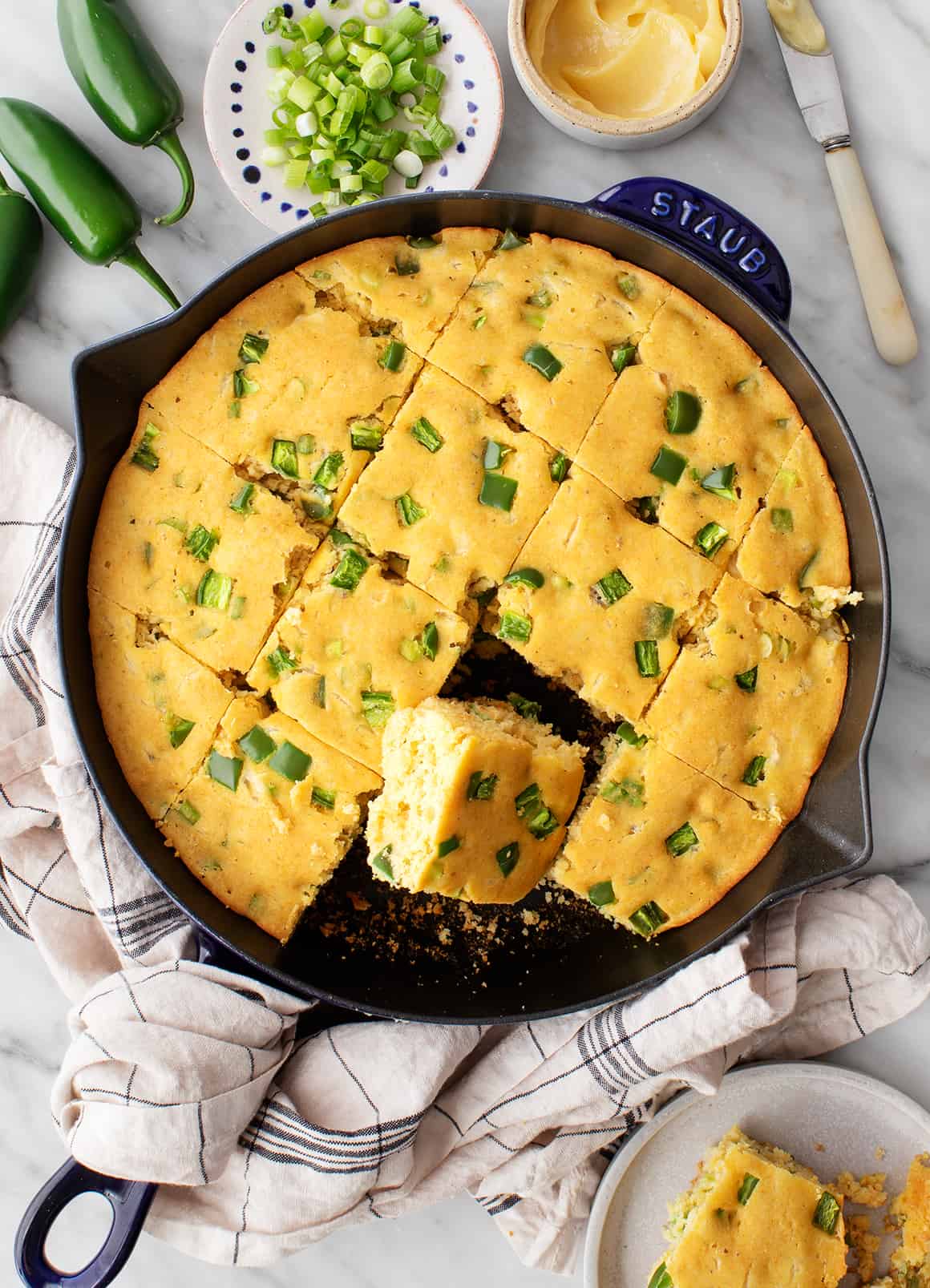 Side dishes for Easter - Jalapeno cornbread